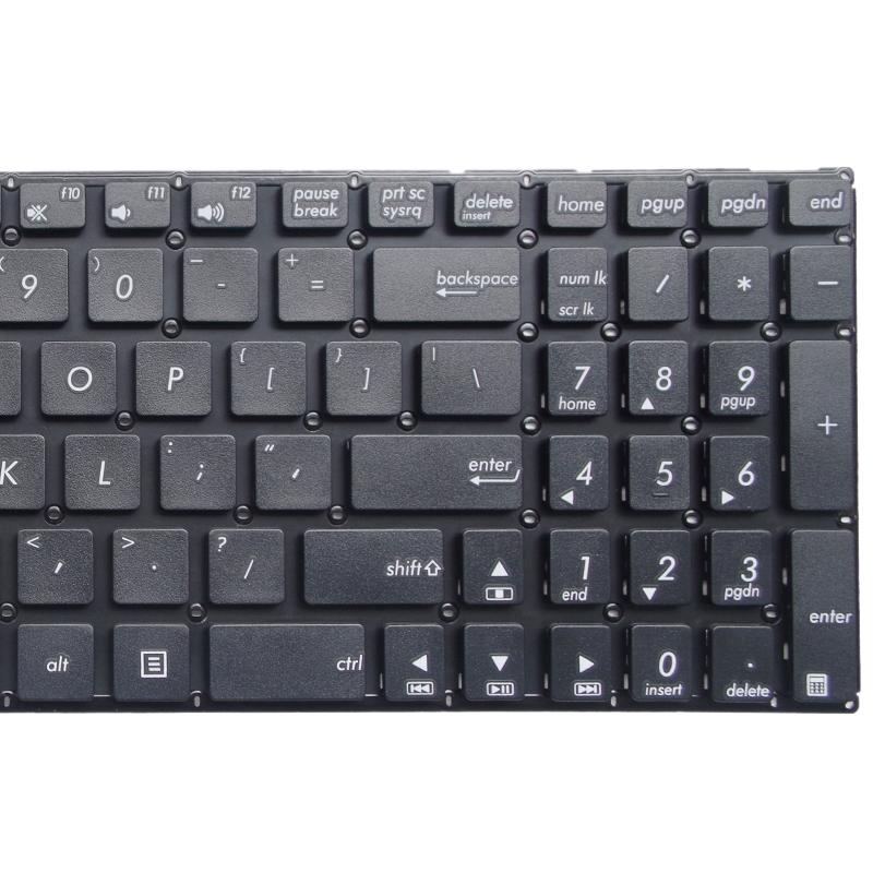 Asus X555 Laptop Keyboard - Us Layout Black-1915196804950003715