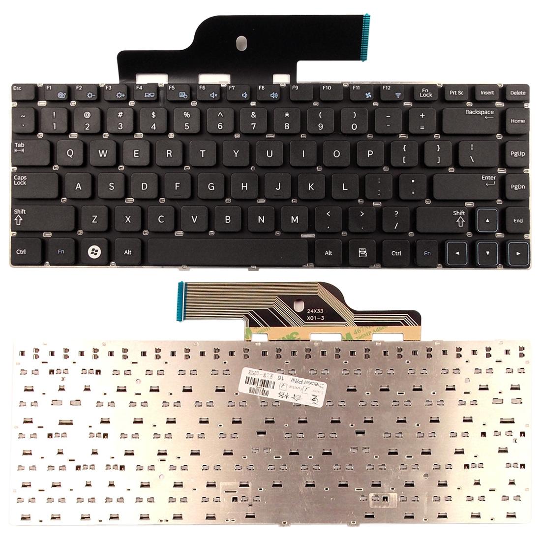 Black Us Keyboard For Samsung 300E4A / 300V4A / Np300E4A / Np300V4A-1915196675136294915