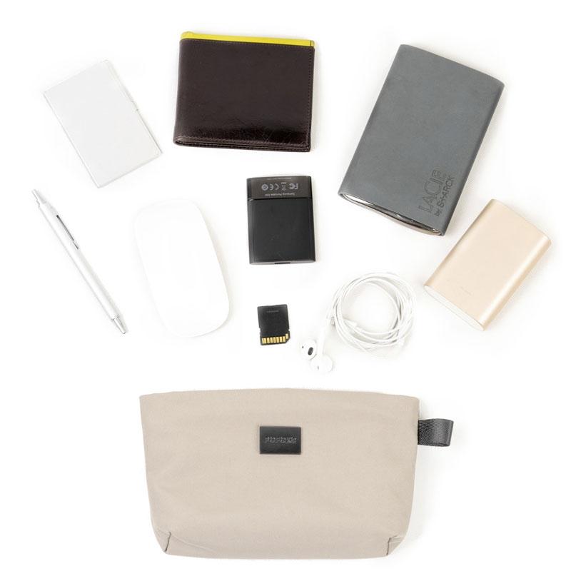 Waterproof Polyester Storage Bag - 22X12X5Cm Beige For E100 Series Accessories-1915196588838490117