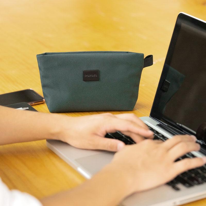 Waterproof Polyester Storage Bag - 22X12X5Cm Beige For E100 Series Accessories-1915196588838490119