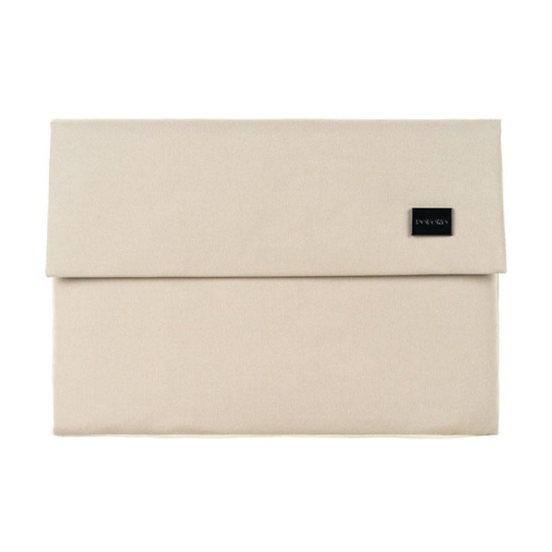 Waterproof Polyester Laptop Sleeve For 13.3 Laptops - Beige-1915196589295669248