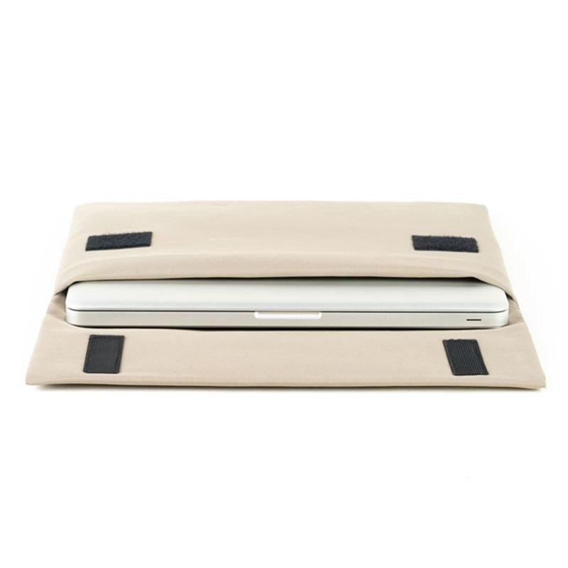 Waterproof Polyester Laptop Sleeve For 13.3 Laptops - Beige-1915196589295669251