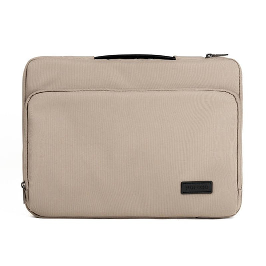 Waterproof Functional Laptop Handbag - 13.3 Inch Khaki-1915196564964511744