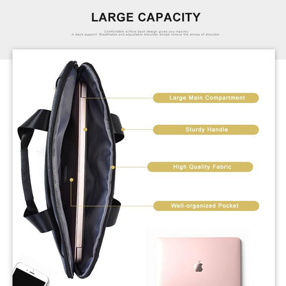 Breathable Laptop Bag For 15 Macbook Samsung Sony Dell Alienware Chuwi Asus Hp - Blue-1915196570488410117