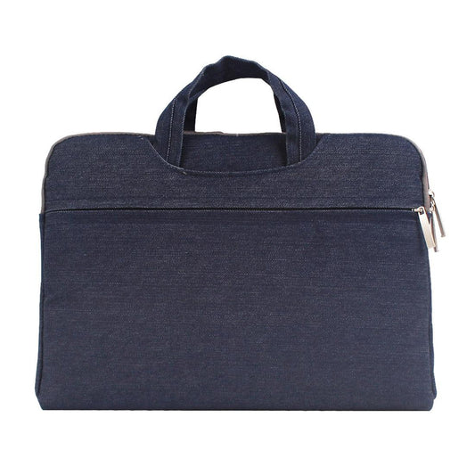 Portable 11.6 Laptop Bag - Dark Blue Handheld-1915196523751280641