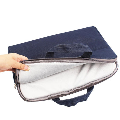 Portable 11.6 Laptop Bag - Dark Blue Handheld-1915196523751280643