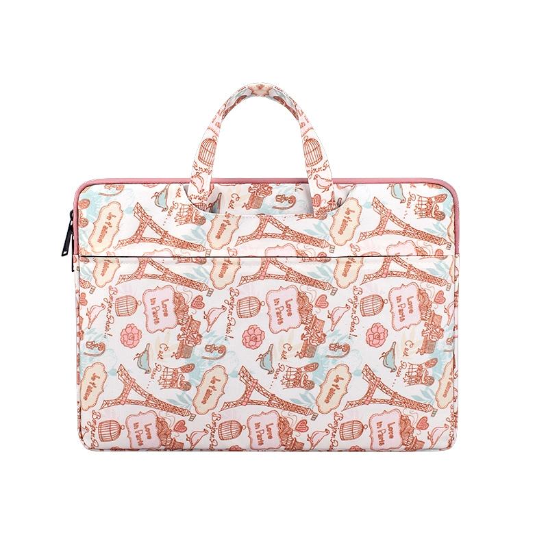 Waterproof Canvas Laptop Handbag - Fits 14.1 Inch-1915197077151944705