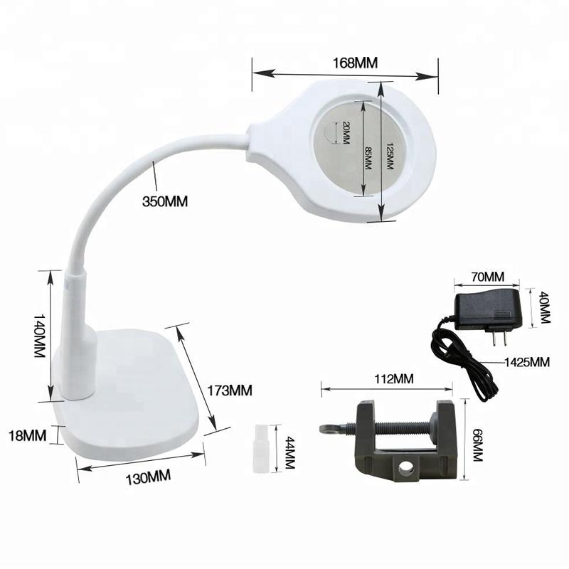 Portable Multi-Function Magnifying Lamp - 220V-1915198433761824773