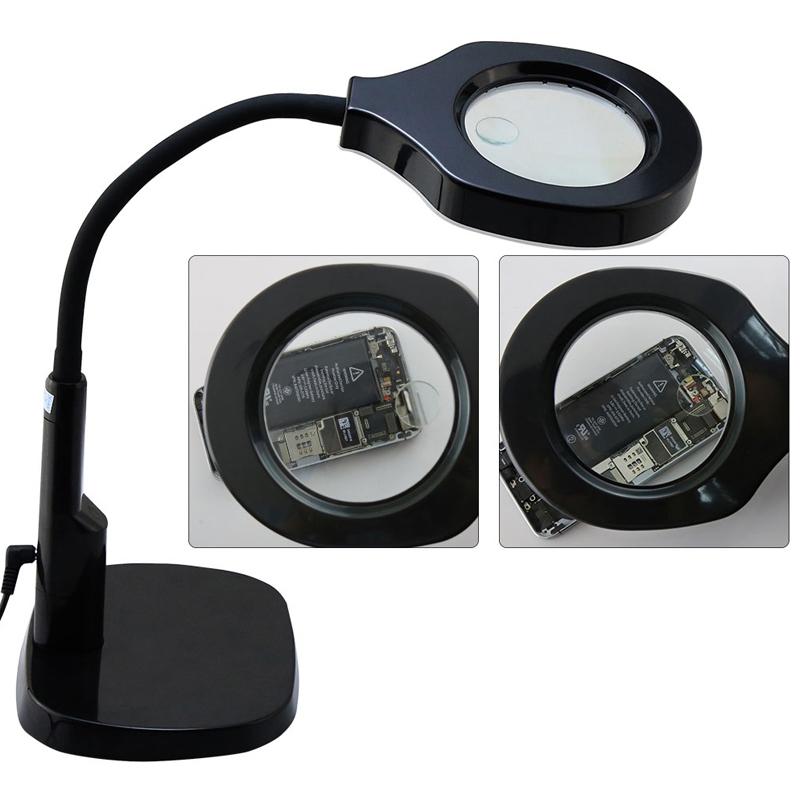 Adjustable Led Desk Magnifier Lamp For 220V Voltage-1915198035885953024