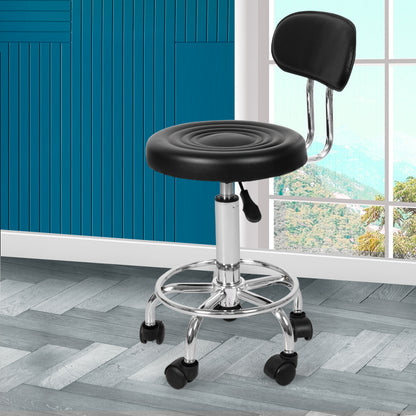 Levede 2x Salon Stool Swivel Bar Stools-1973194181291675654