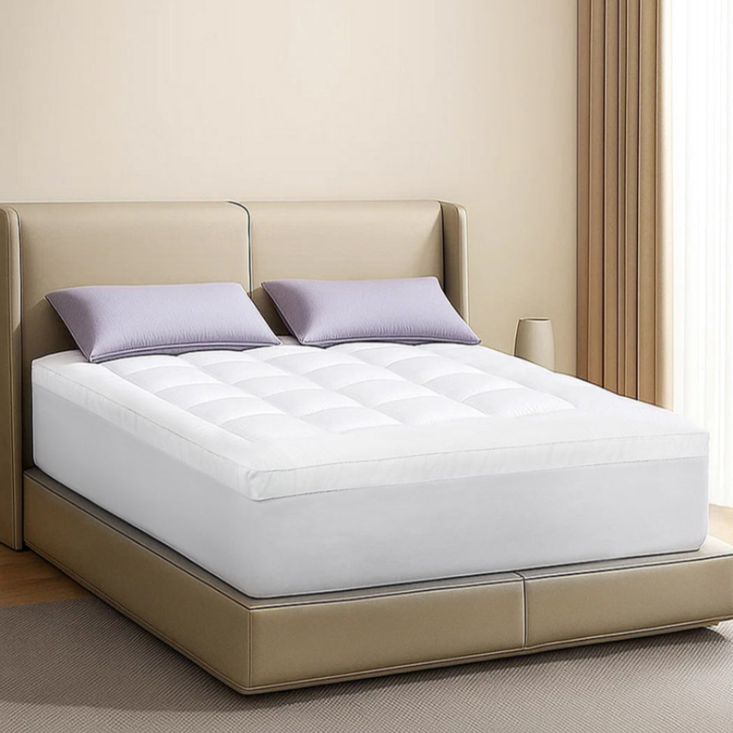 Dreamz Mattress Topper Pillowtop Cover Bed Protector Queen-1973194190573670406