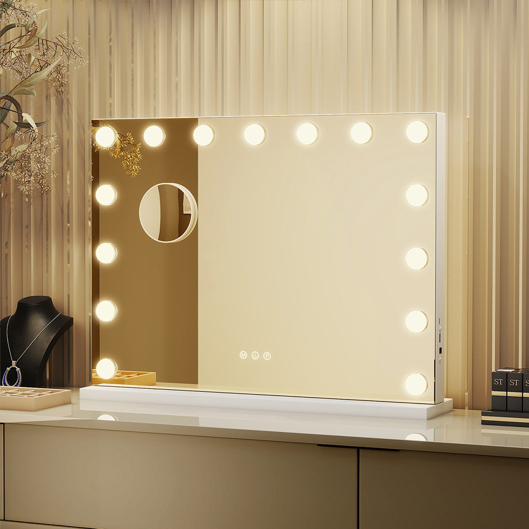 Yezi LED Hollywood Makeup Mirror 45x58cm-1973193574749179910