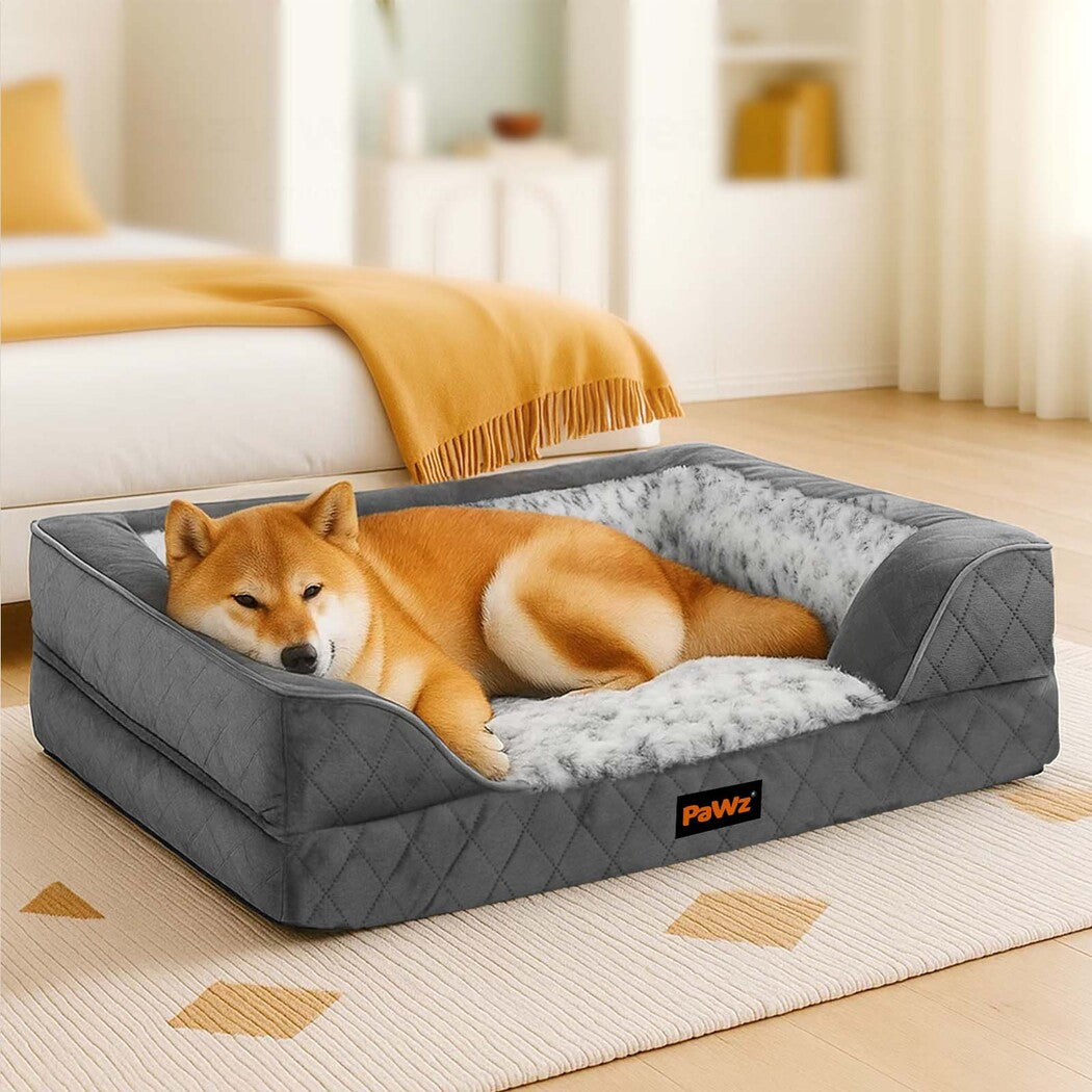Pawz Orthopedic Memory Foam Pet Bed Dog Washable Mat-1973194194184966150