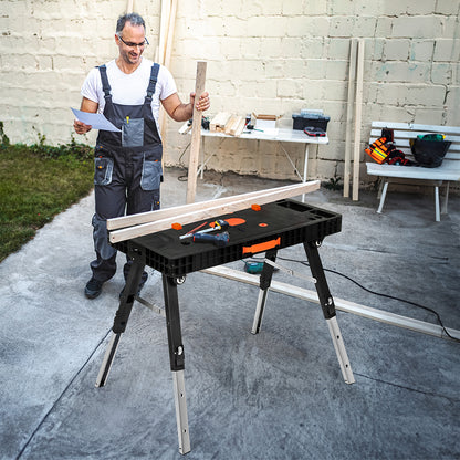 Traderight 5-in-1 Work Table Foldable Workbench 400kg-1975420343598321670