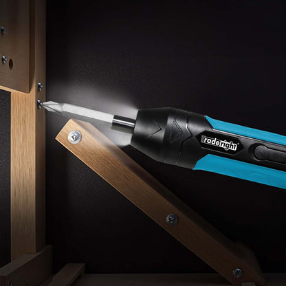 Traderight 4V 37PCS Cordless Screwdriver 1500mAh 300RPM-1973194185599225863