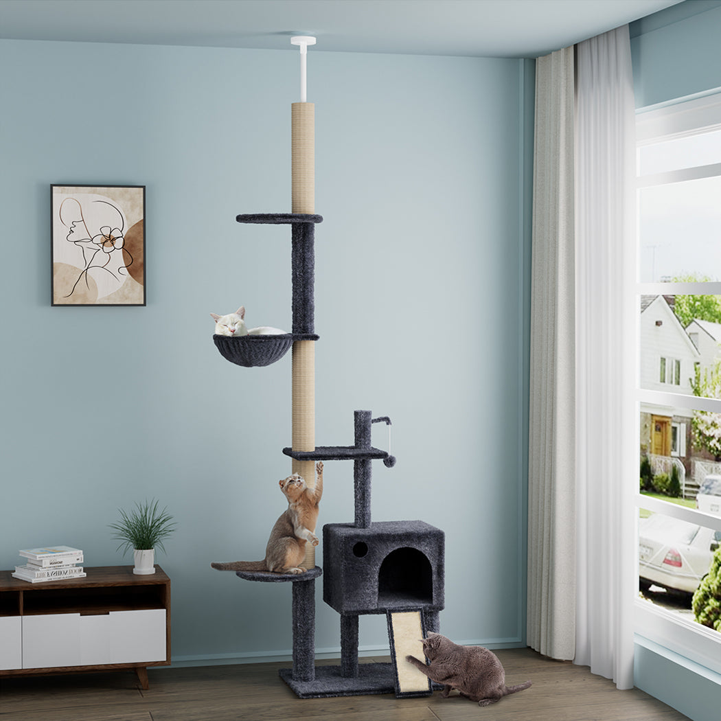 Pawz Cat Tree Scratching Post Scratcher Hammock Condo-1975420344374267911