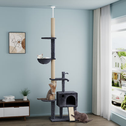 Pawz Cat Tree Scratching Post Scratcher Hammock Condo-1975420344374267911