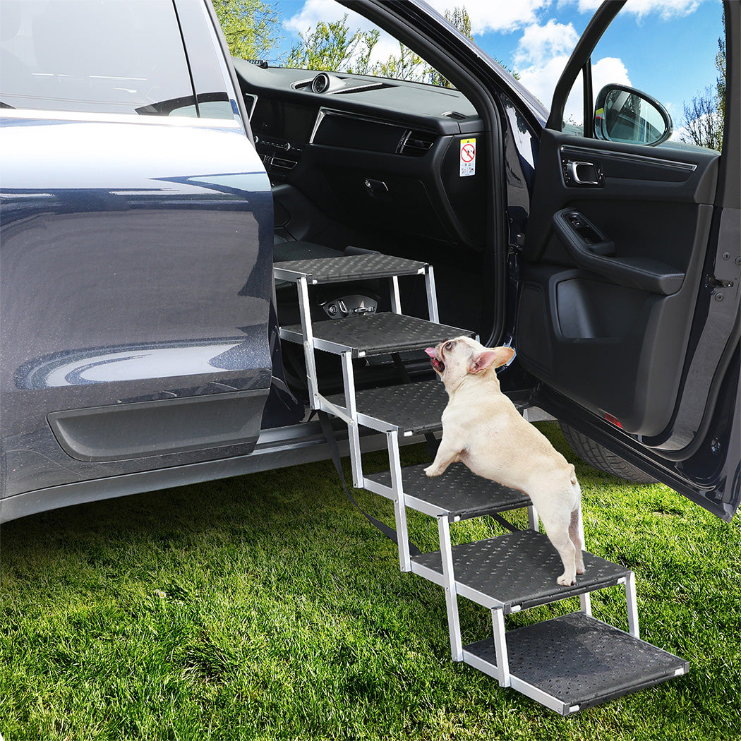 Pawz Dog Ramp Pet Stair Car Suv Travel Step Foldable-1975420347213811719