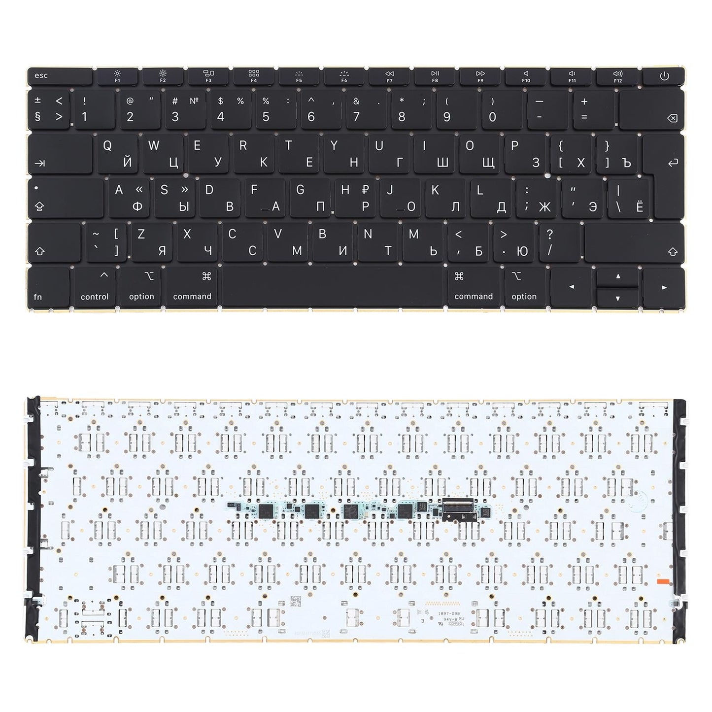 12-Inch Russian Keyboard For Macbook Retina - Compatible With A1534-1915197939471486976