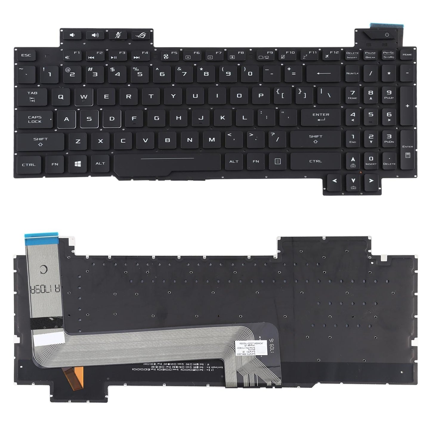 Backlit Us Keyboard For Asus Rog Strix Gl503 / 703 Series-1915197777437134848