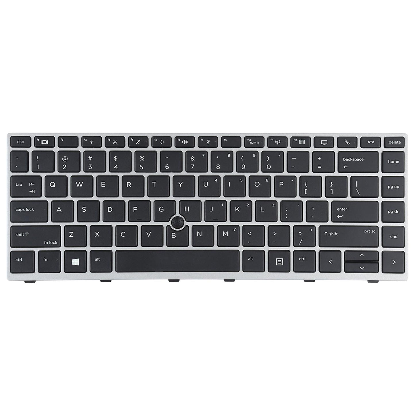 Silver Keyboard With Pointing Stick For Hp Elitebook G5 Series-1915196598363754497