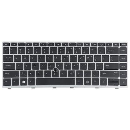 Silver Keyboard With Pointing Stick For Hp Elitebook G5 Series-1915196598363754497