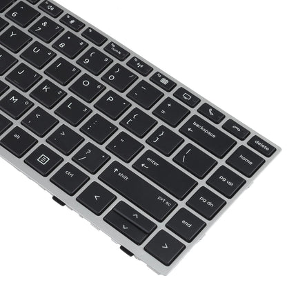 Silver Keyboard With Pointing Stick For Hp Elitebook G5 Series-1915196598363754499
