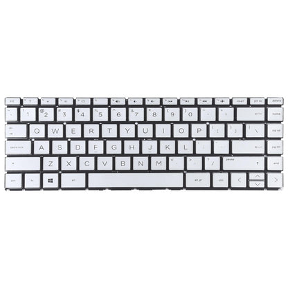 Silver Us Keyboard For Hp Pavilion X360 14-Inch-1915196599957590017
