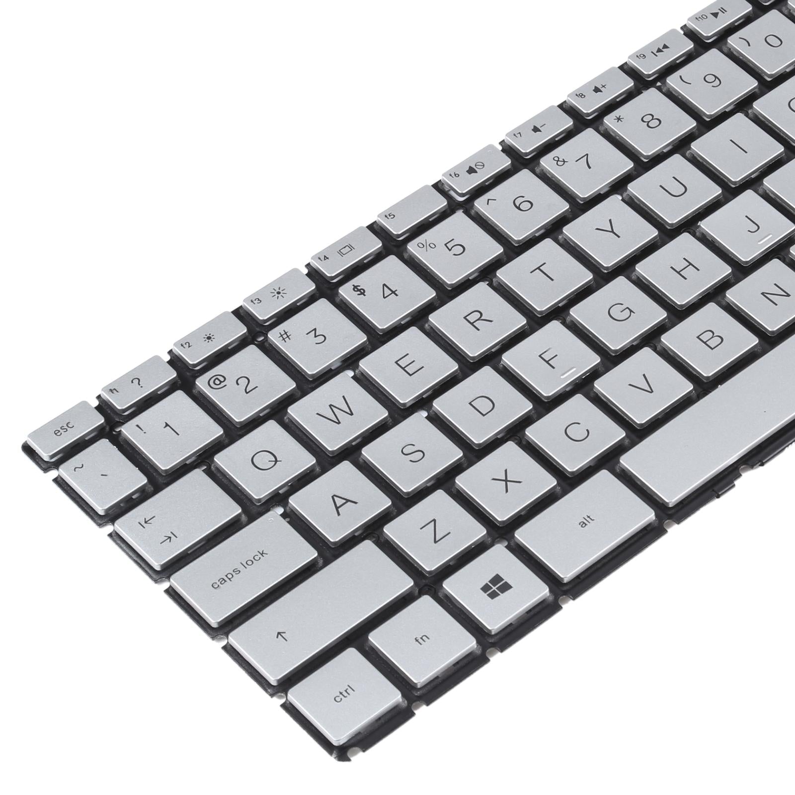 Silver Us Keyboard For Hp Pavilion X360 14-Inch-1915196599957590019