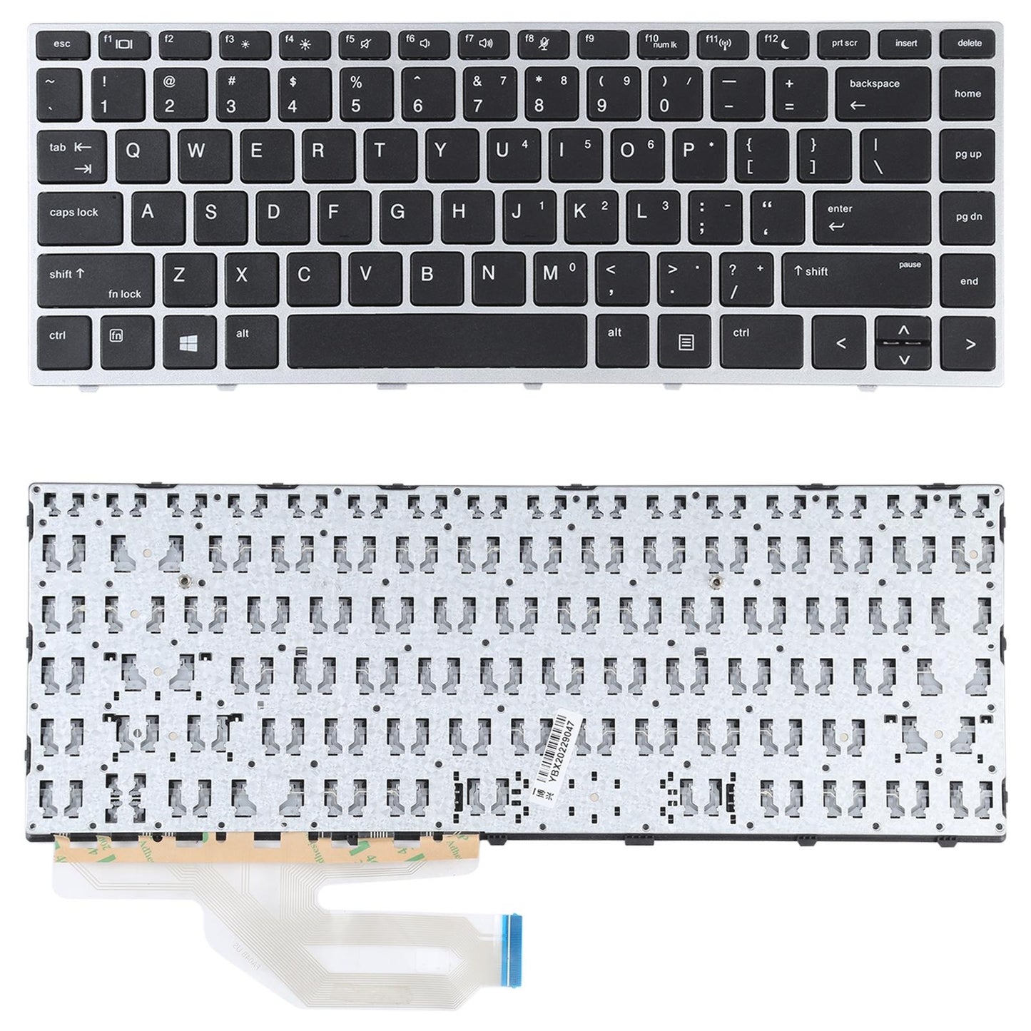 Silver Us Keyboard For Hp Probook 430 / 440 / 445 G5-1915196600821616640