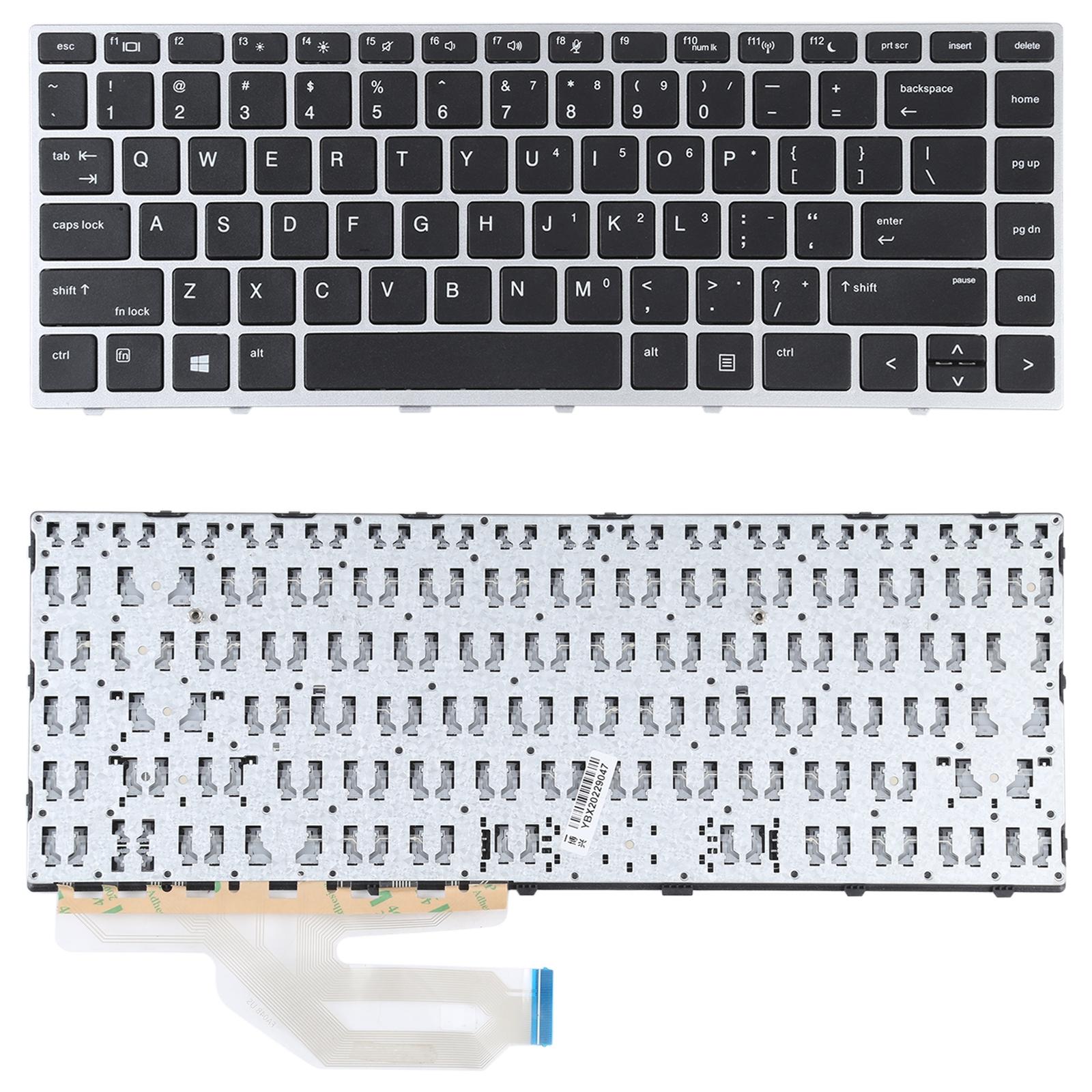 Silver Us Keyboard For Hp Probook 430 / 440 / 445 G5-1915196600821616645