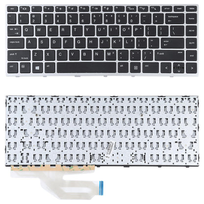 Silver Us Keyboard For Hp Probook 430 / 440 / 445 G5-1915196600821616645