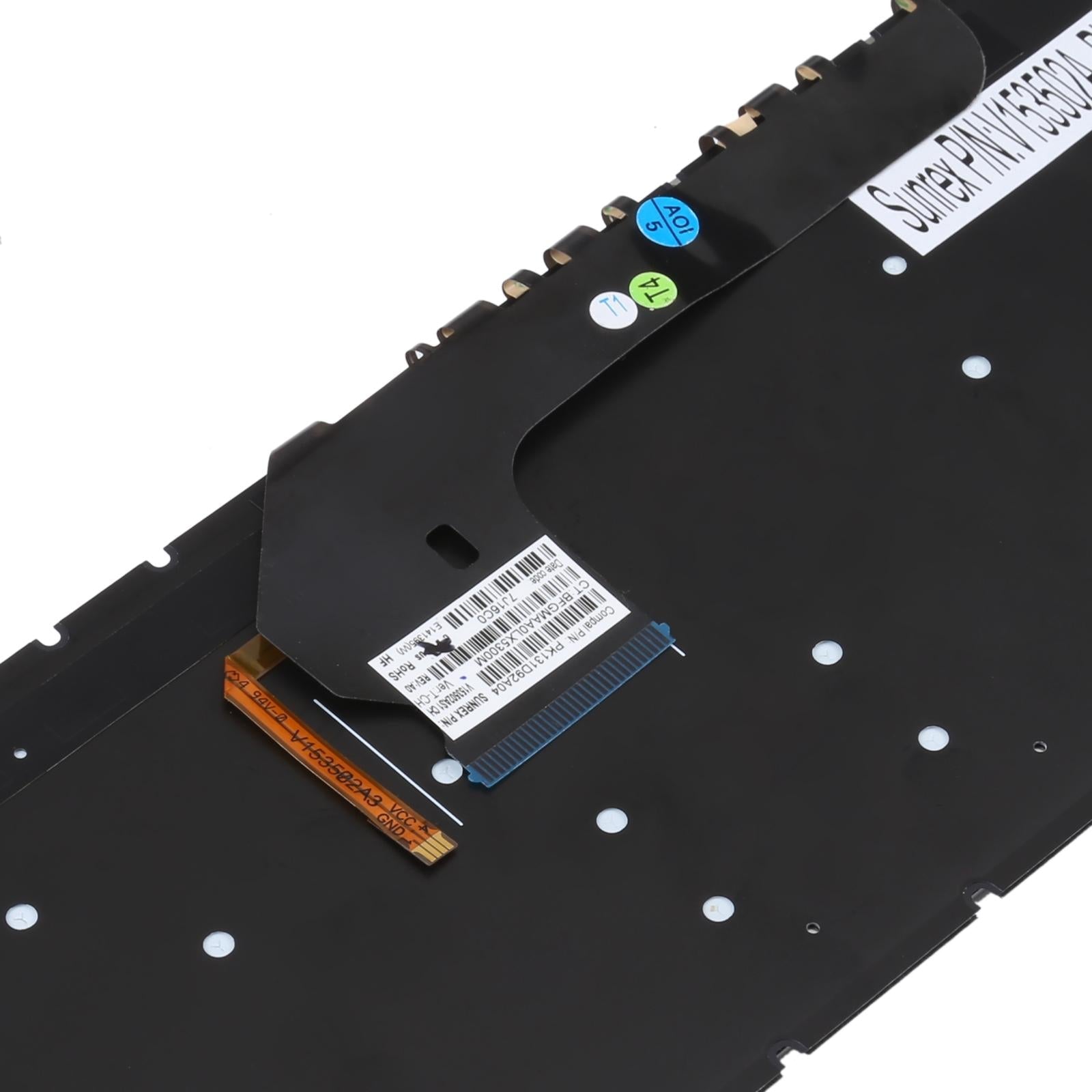 Silver Backlit Keyboard For Hp Envy 13-D Us Version-1915196594161061892