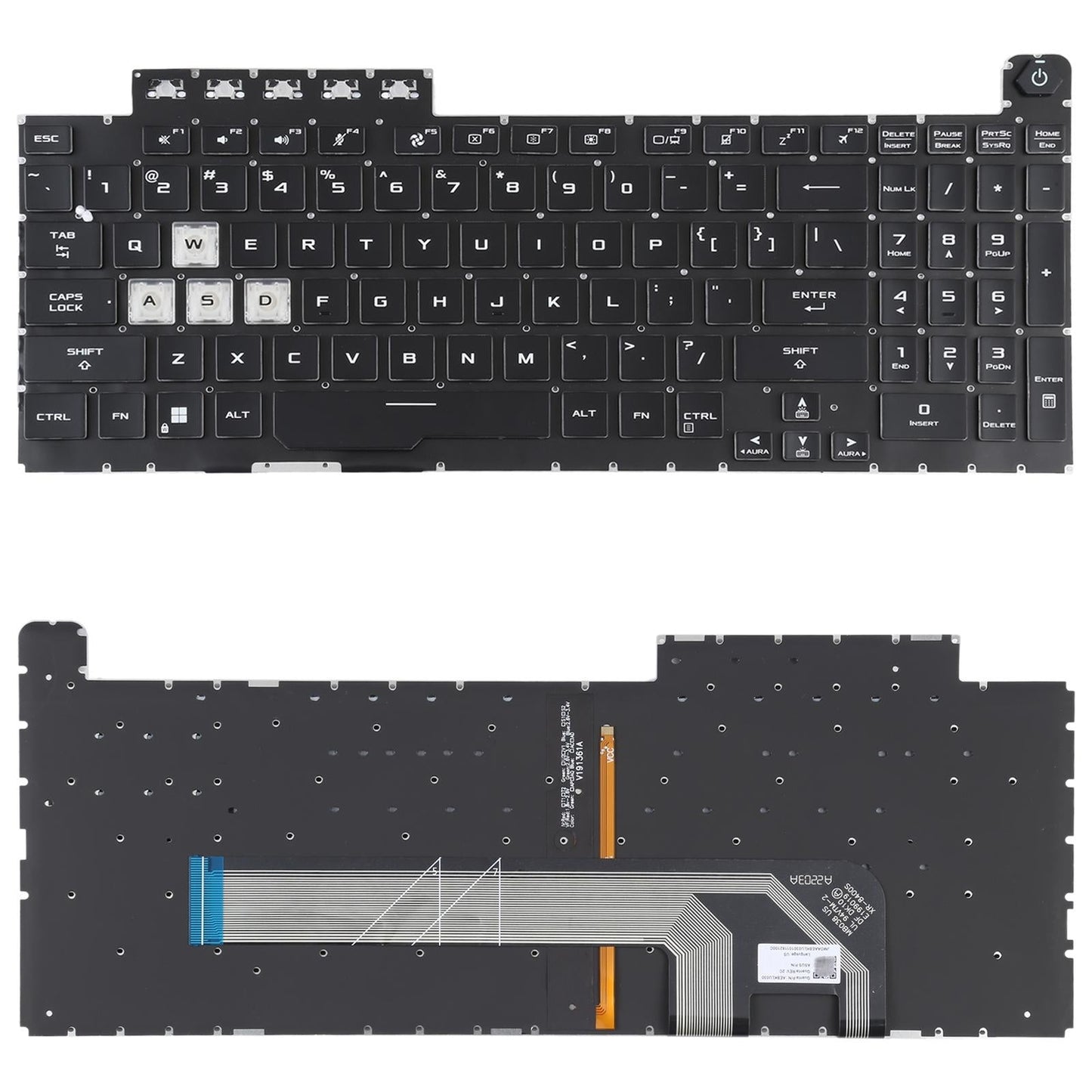 Us Version Backlit Keyboard For Asus Tuf Gaming F15 Fx506 / Fa506-1922443475517837317