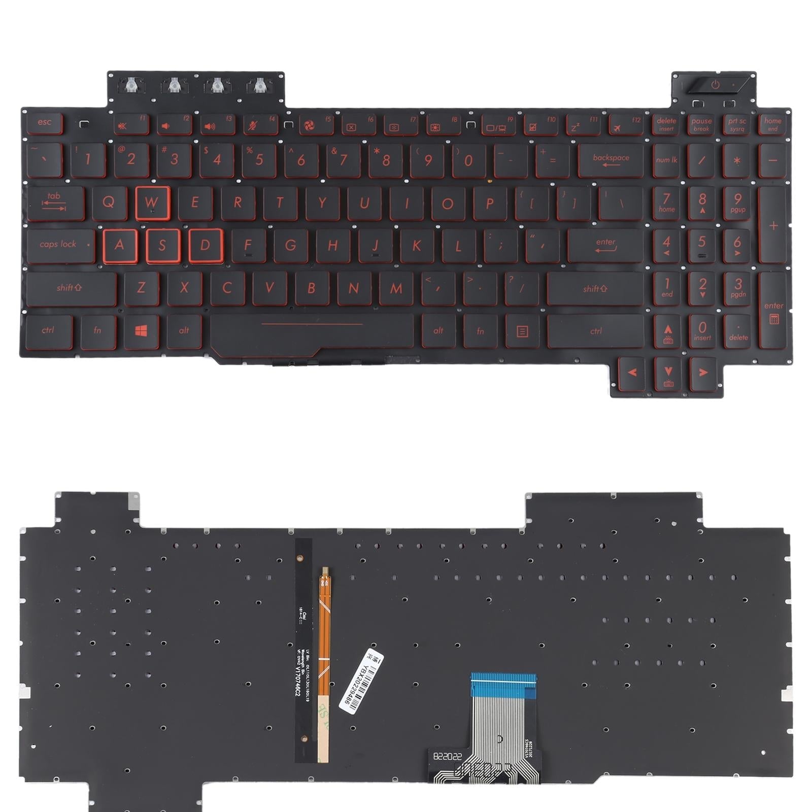 Backlit Us Keyboard For Asus Fx80 Fx505 Fz80G Zx80G-1915197398418853888