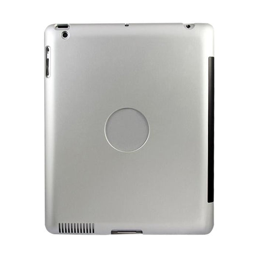 Aluminum Bluetooth Keyboard Tablet Case For Ipad 4 / 3 / 2 - Silver-1915196598778990593