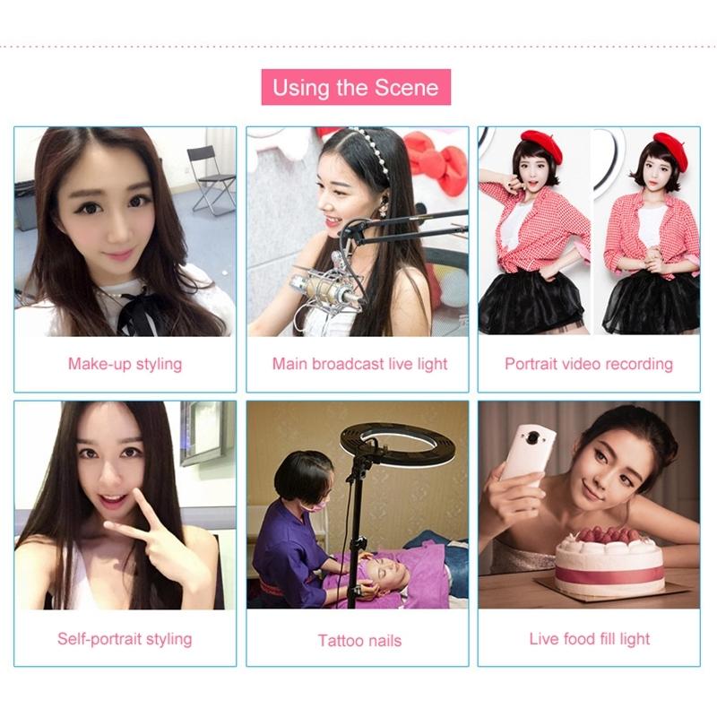 12 Anchor Led Ring Fill-In Light For Photography Self-Timer-1915197568929894404