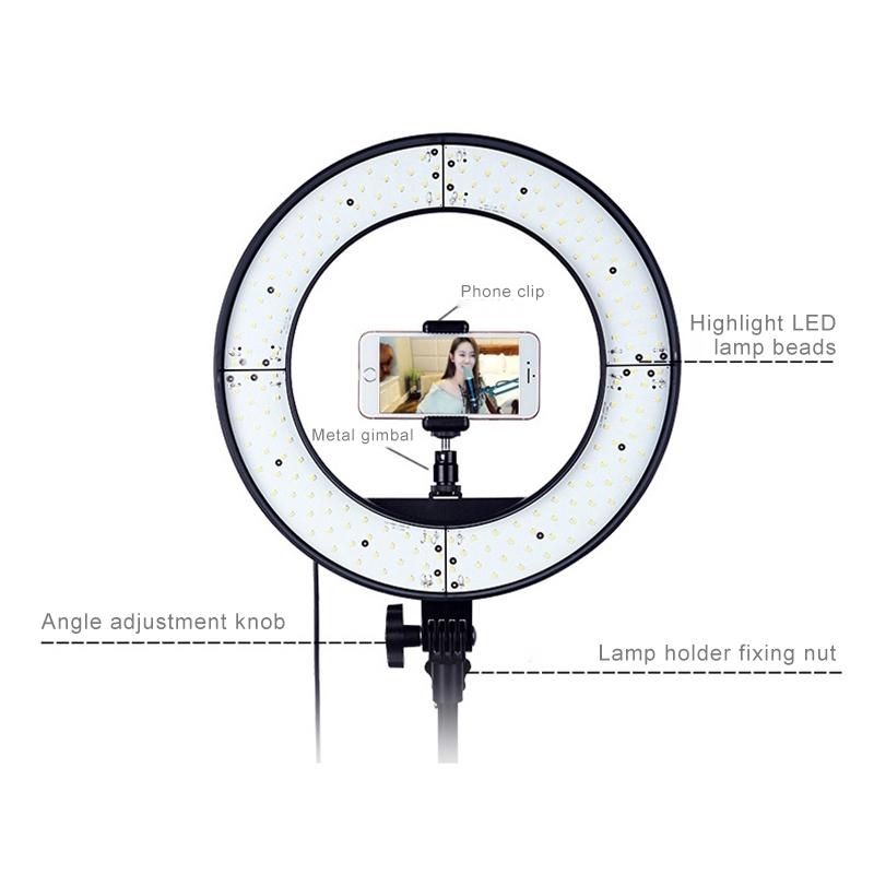 12 Anchor Led Ring Fill-In Light For Photography Self-Timer-1915197568929894406