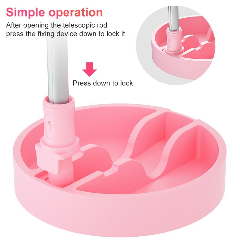 Multi-Function Live Broadcast Ring Light With Phone Holder - G6 Black-1915196781130551302