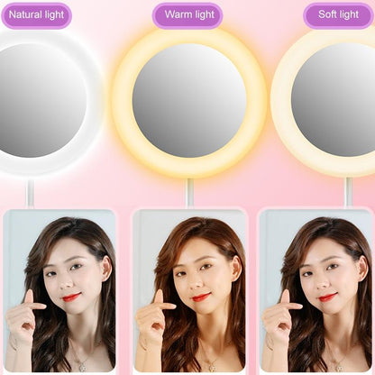 Multi-Function Live Broadcast Ring Light With Phone Holder - G6 Black-1915196781130551303