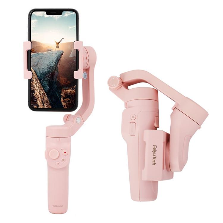 Foldable Vlog Pocket 2 Handheld Stabilizer - Three-Axis Gimbal Pink-1915196540339752961