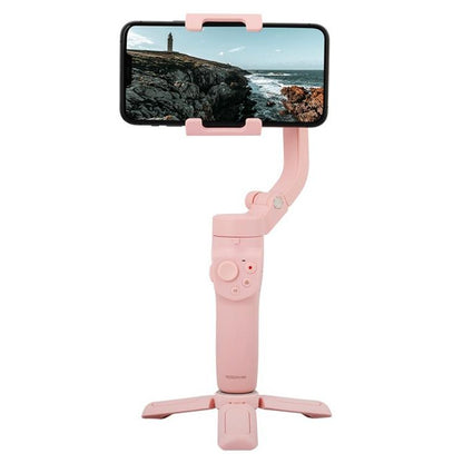 Foldable Vlog Pocket 2 Handheld Stabilizer - Three-Axis Gimbal Pink-1915196540339752967