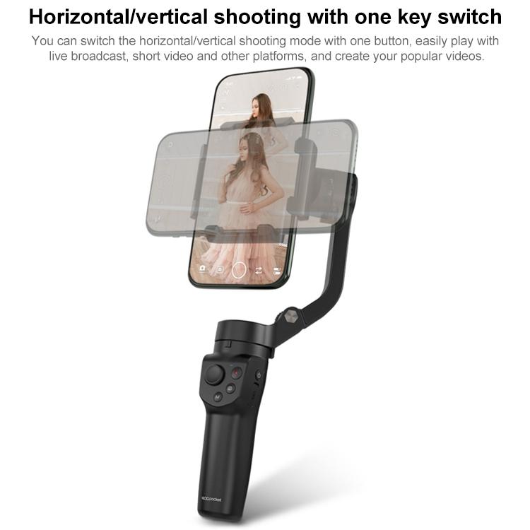 Foldable Vlog Pocket 2 Handheld Stabilizer - Three-Axis Gimbal Pink-1915196540339752963