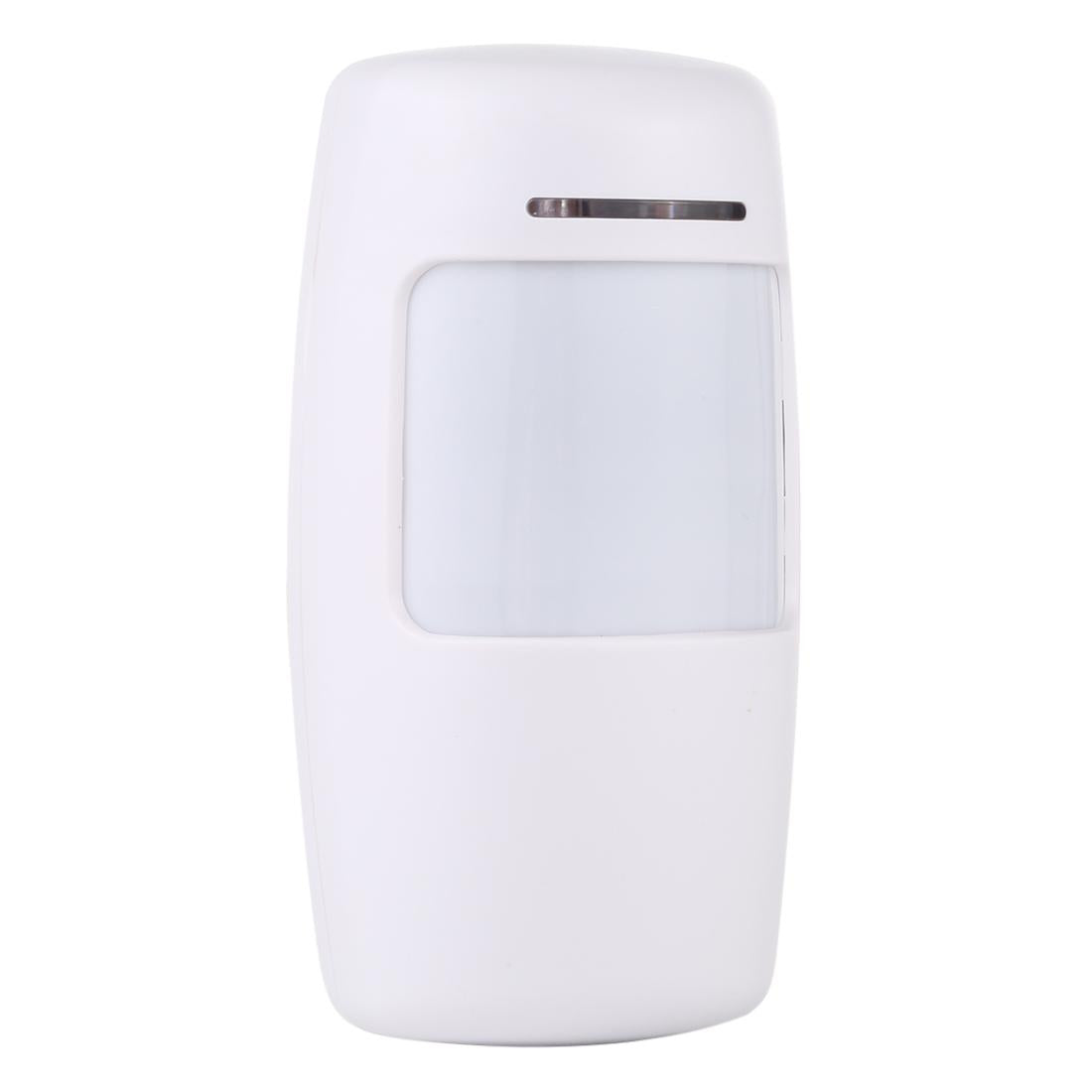 Wireless Wide Angle Pir Detector - 433Mhz White-1915196622044794881