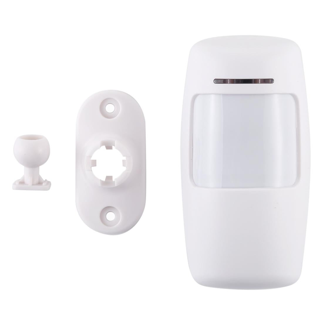 Wireless Wide Angle Pir Detector - 433Mhz White-1915196622044794884