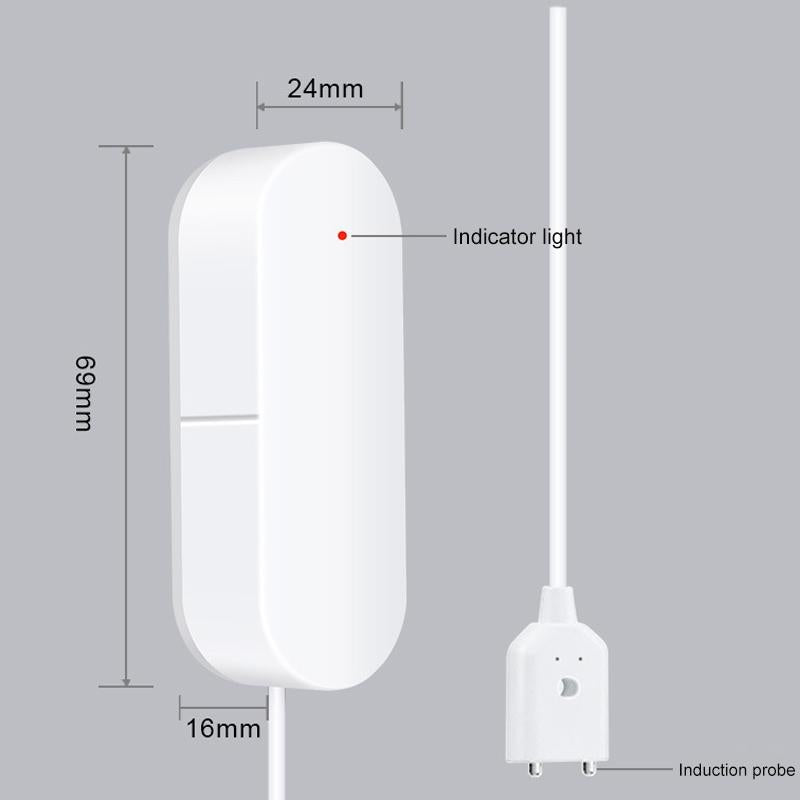 Smart Wifi Water Leak Detector - Household Sensor-1915197428353601540