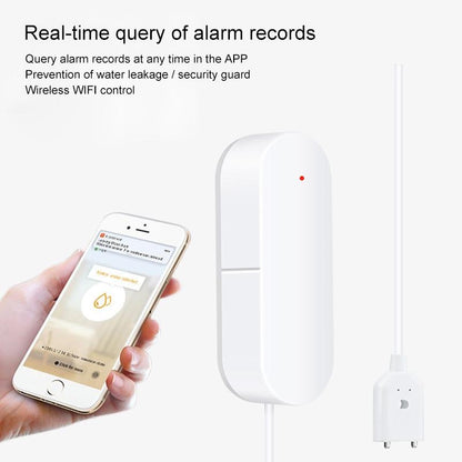 Smart Wifi Water Leak Detector - Household Sensor-1915197428353601542