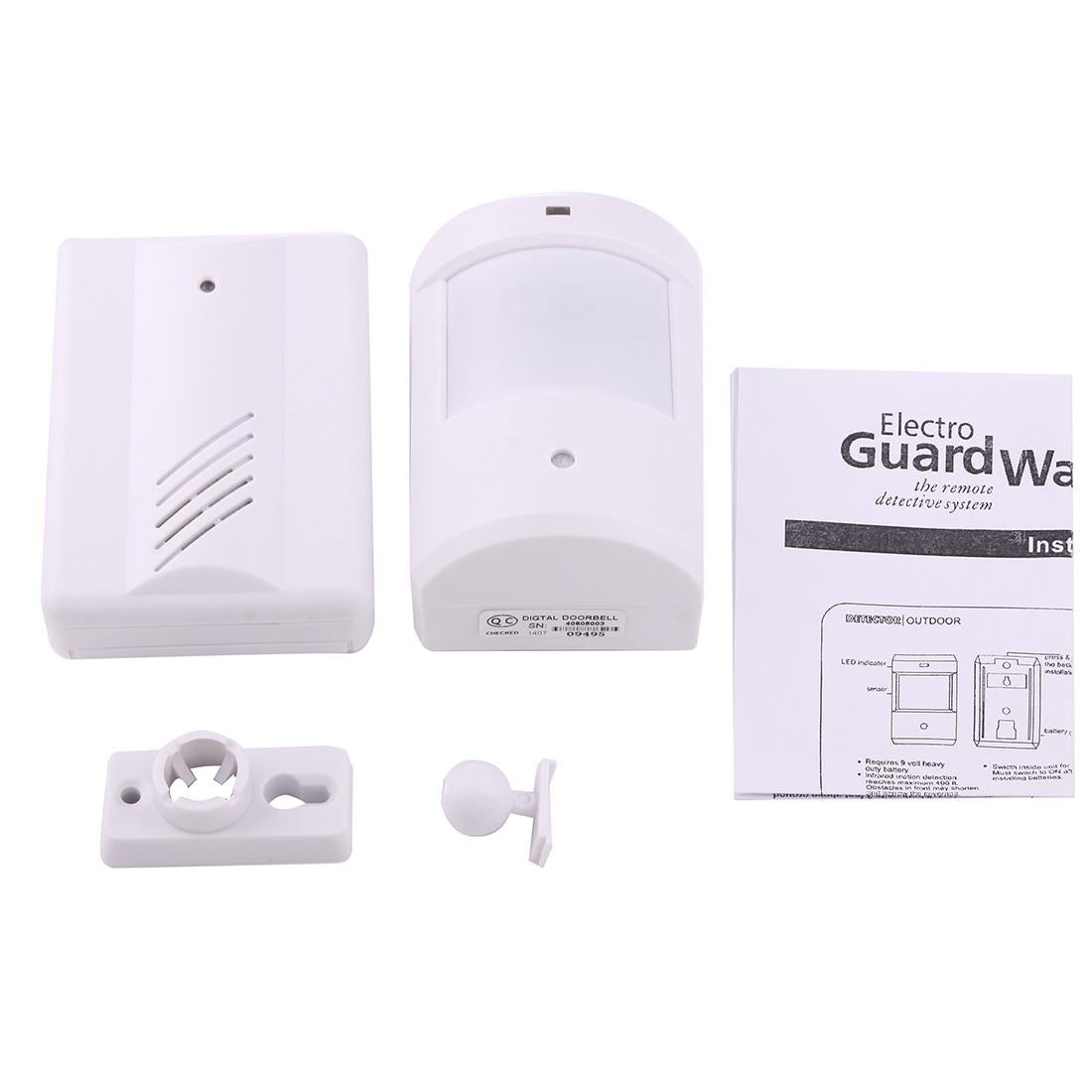 Wireless Electro Guard Watch Remote System Kit - 1 Receiver & 1 Detector-1915197748622266377