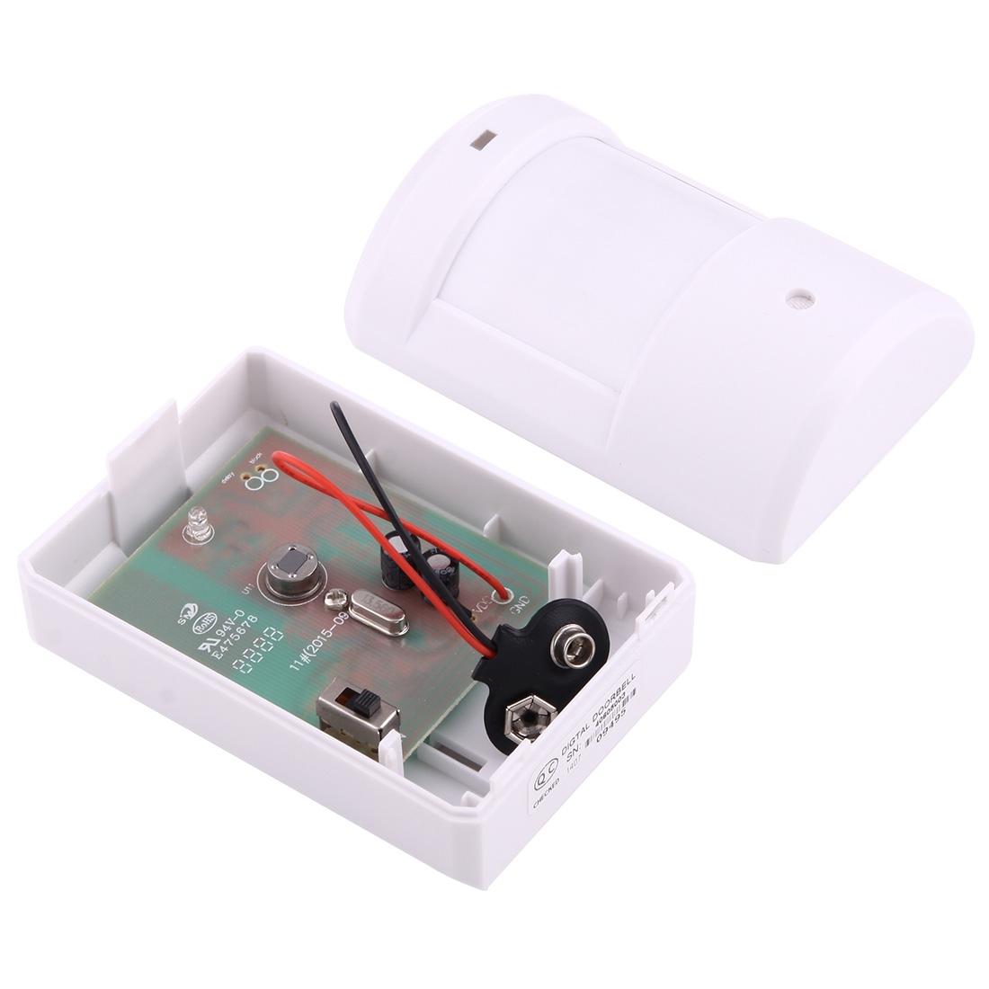 Wireless Electro Guard Watch System Kit - 1 Receiver & 2 Detectors-1915197508372533255