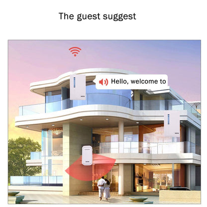 120M Range Smart Wireless Doorbell With Dual Receiver-1915198059025928195